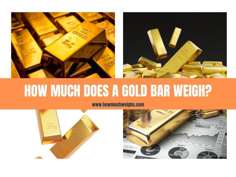 how much does a gold Bar weigh?