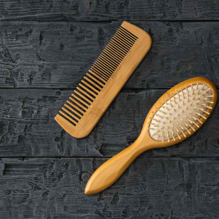 Fordable hair comb