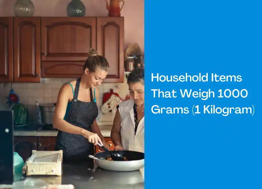 Household Items That Weigh 1000 Grams (1 Kilogram)