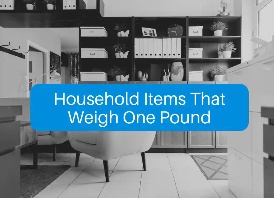 Household Items That Weigh One Pound