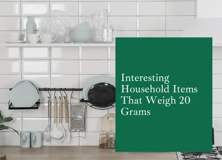 A List of 10 Surprising Household Items Weighing 150 Pounds: Revealed!